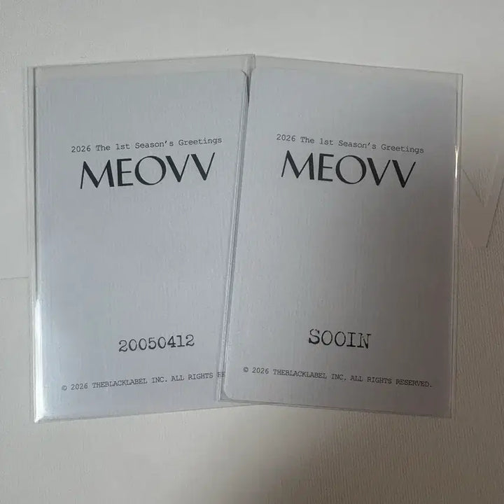 [BUNJANG] Miyaho Character Bundle Set Photocard / 미야오 수인 시그 포카 일괄양도
