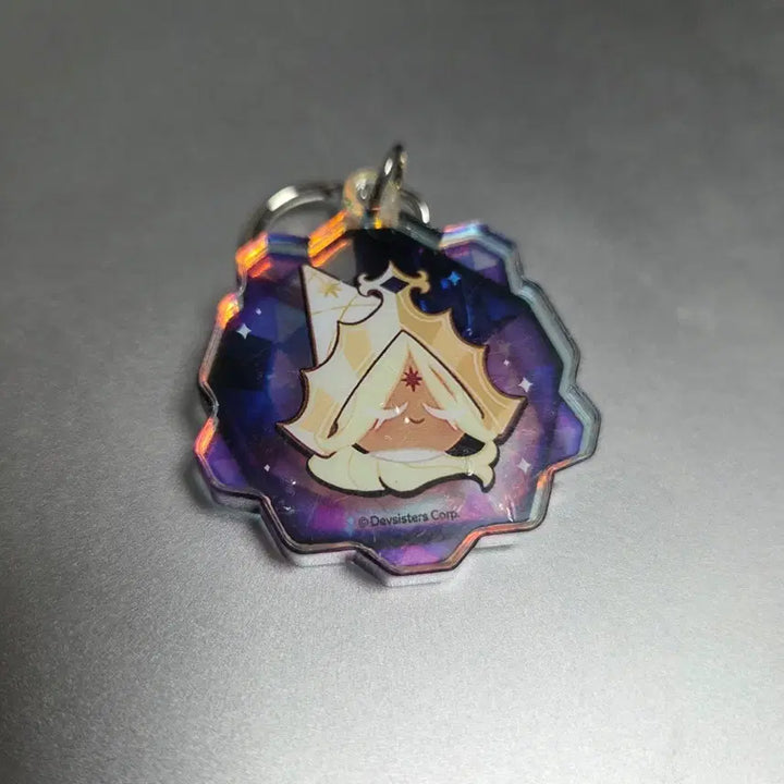 [BUNJANG] Cookie Run Pure Vanilla Soul Stone Keychain / (교환/판매)쿠키런 퓨어바닐라 영혼석키링