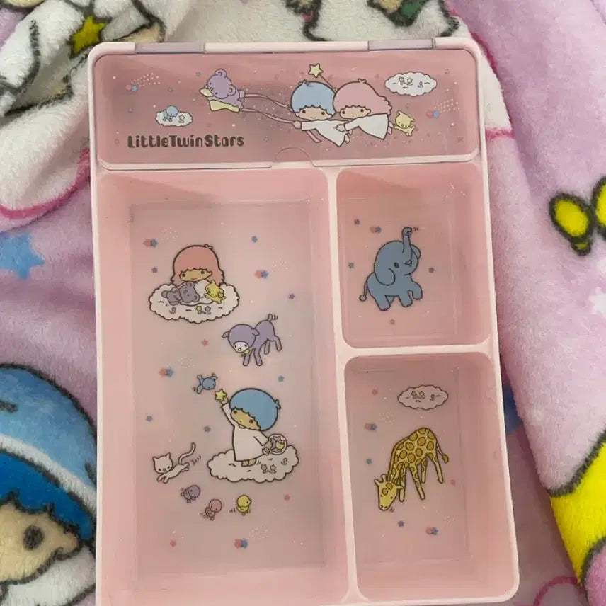 [BUNJANG] Sanrio Little Twin Stars Tray / 키키라라 리틀트윈스타 언제까지나 문구 트레이