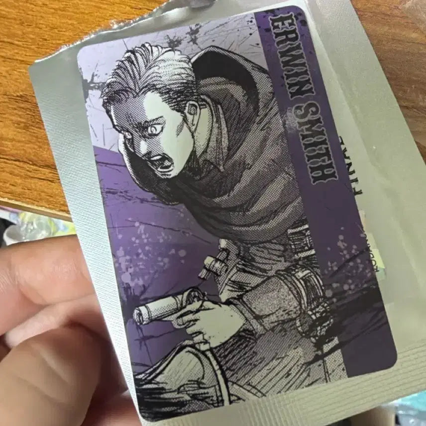 [BUNJANG] Attack on Titan Erwin Smith Card / 진격의 거인 엘빈 에르빈 스미스 카드