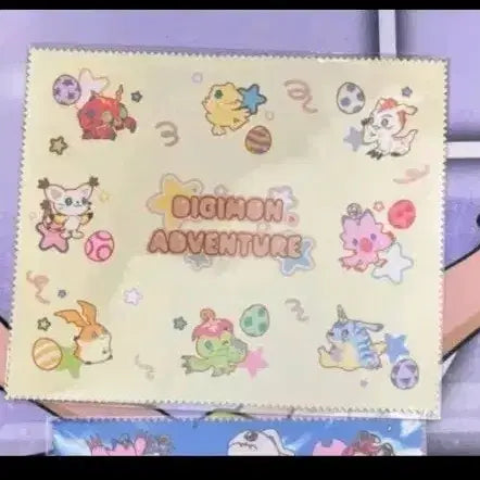 [BUNJANG] Digimon Adventure Multi Cleaner (Lens Cloth) - Unsealed / 디지몬 어드벤처 멀티 클리너 미개봉 디지몬 콜라보카페  안경닦이
