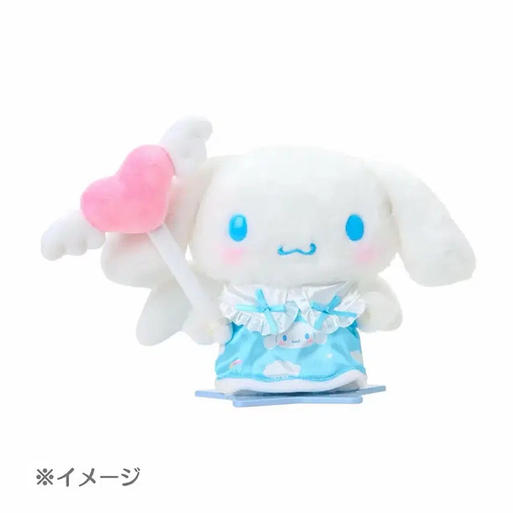[BUNJANG] Sanrio Cinnamoroll NEW Pitatto M Doll + Outfit Set (Sealed) / (미개봉) 시나모롤 NEW 피탓토 M 인형+옷 세트 산리오 누이도리