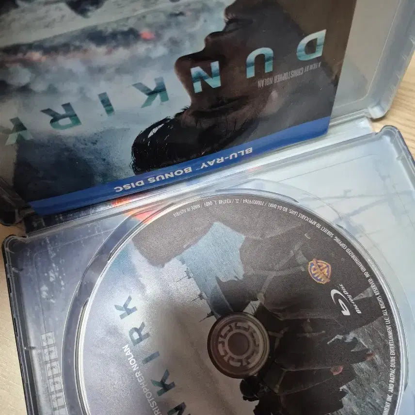 [BUNJANG] Dunkirk Steelbook Blu-ray / 덩케르크 스틸북 블루레이