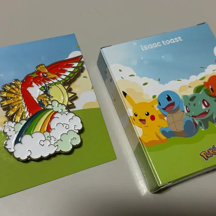 [BUNJANG] Arcanine Metal Pin - Pokemon Secret / 칠색조 메탈 뱃지 이삭토스트 포켓몬 시크릿