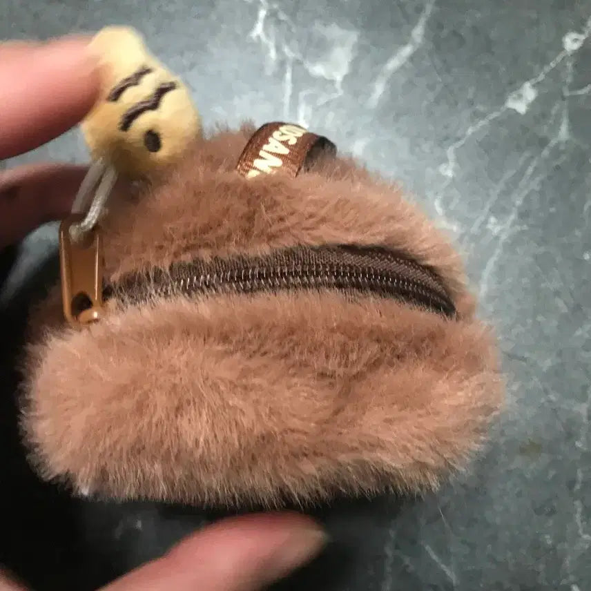 [BUNJANG] Rakkosan Otter Coin Purse Keychain / 랏코짱 수달 동전지갑 키링