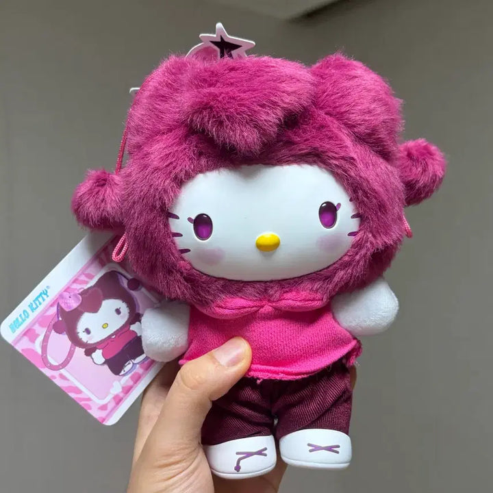 [BUNJANG] Miniso Popstar Kibubu Hello Kitty Zest Doll Keychain / 미니소 팝스타 키부부 헬로키티 제스트 인형 키링