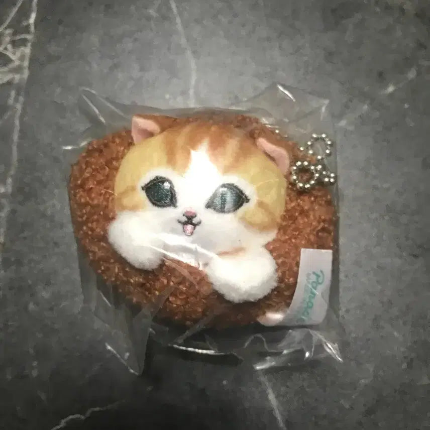 [BUNJANG] Mop Sand Croquette Cat Plush Keychain / 모프샌드 고로케 키링