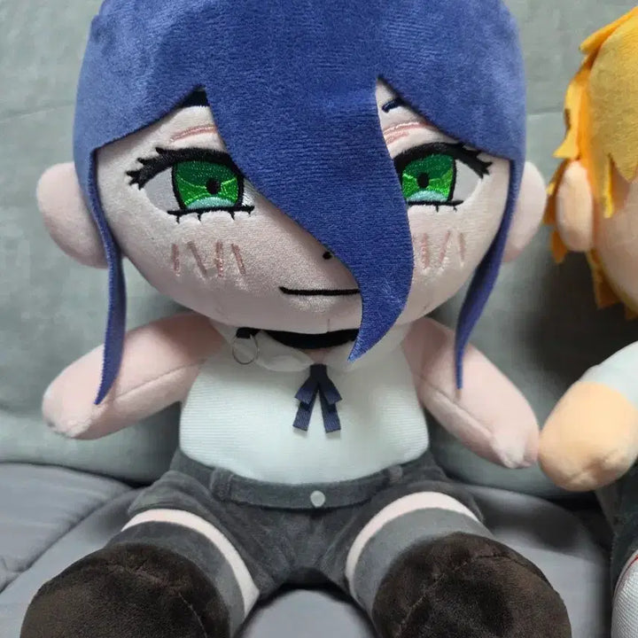 [BUNJANG] Chainsaw Man Denji &amp; Reze Medium Plush Set / 체인소맨 레제 덴지 중형 인형