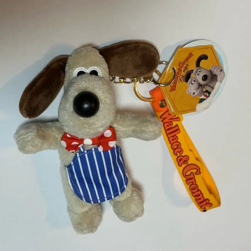 [BUNJANG] Wallace &amp; Gromit Dog Charm / 월레스와 그로밋 강아지 키링