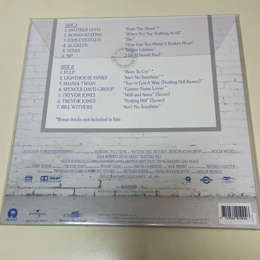 [BUNJANG] Notting Hill LP / 노팅힐 LP