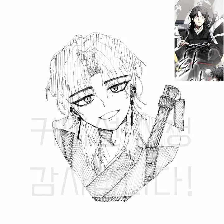 [BUNJANG] Character Sketch Commission (Headshot) / 낙서타입 두상 그림 커미션