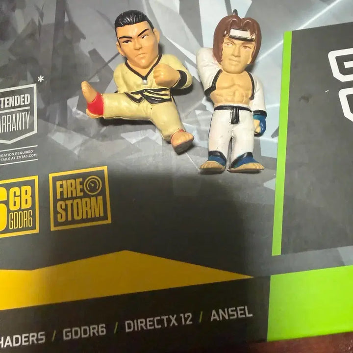 [BUNJANG] Classic Tekken Arcade Keychain Figures (Set of 19) / 고전 철권 오락실 열쇠고리 피규어 19개