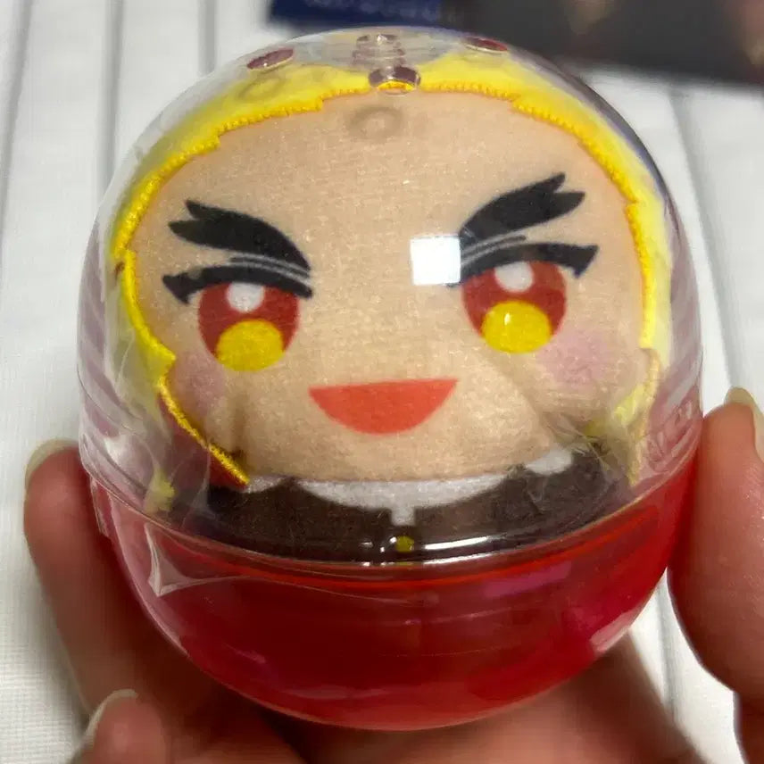 [BUNJANG] Capoo Friends Kyojuro Rengoku Plush / 카푸코프렌즈 *렌고쿠코쥬로*누이구루미 가챠 새상품