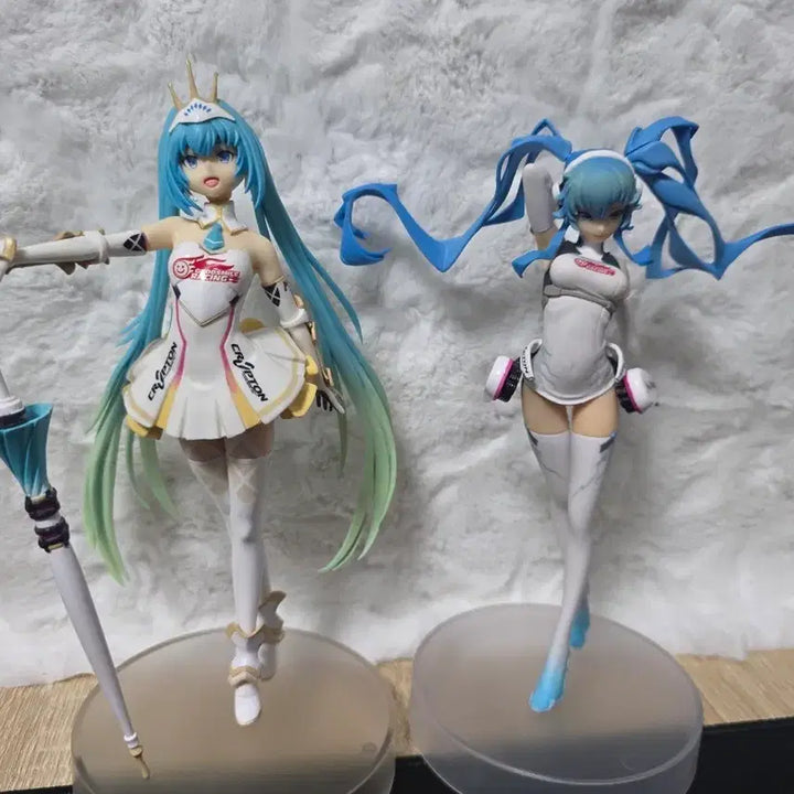 [BUNJANG] Racing Miku 2014 &amp; 2015 SQ Figure Bundle Set / 레이싱 미쿠 2014 2015 SQ 피규어 일괄