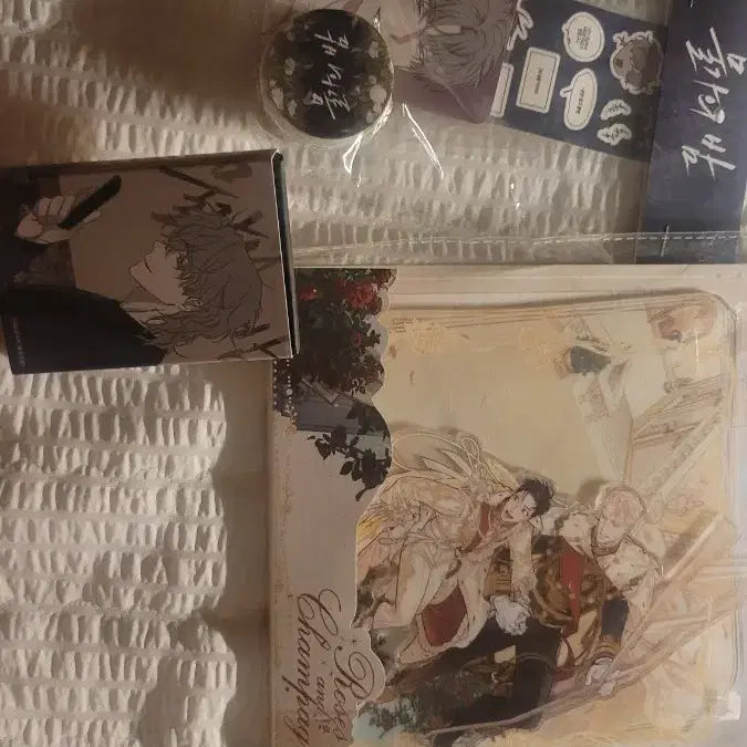[BUNJANG] Roses and Champagne Wine Bottle Night Goods / 장미와 샴폐인 물가의 밤 굿즈 판매