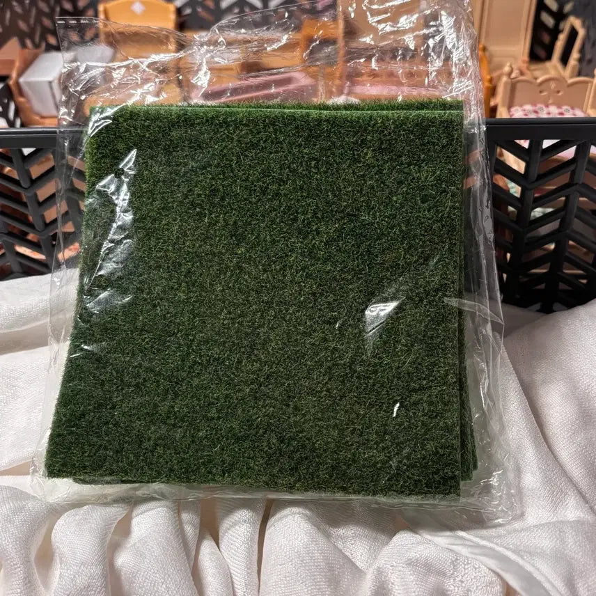 [BUNJANG] Miniature Dollhouse Artificial Grass Mat / 미니어처 인형집 인조잔디 매트