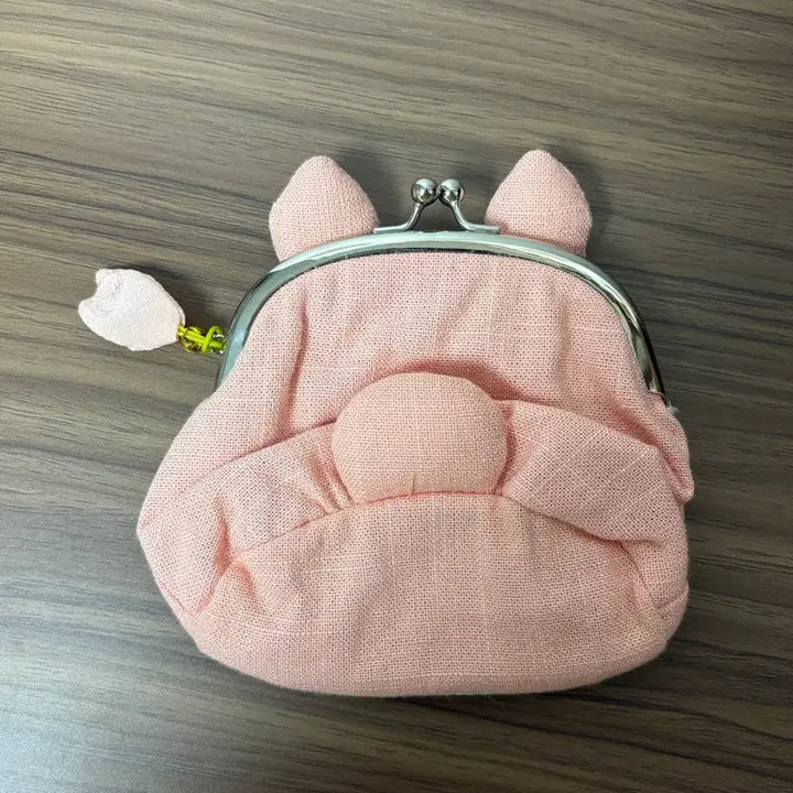 [BUNJANG] Studio Ghibli Totoro Cherry Blossom Gamaguchi Pouch / 지브리 토토로 벚꽃 가마구치