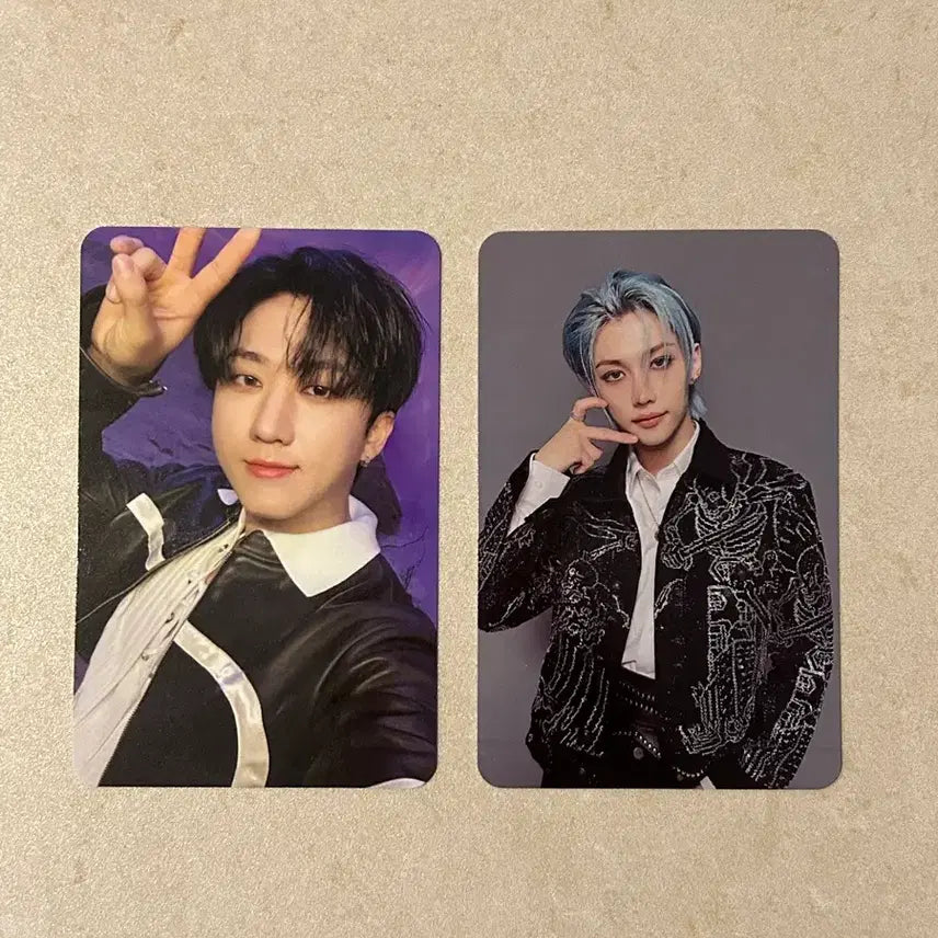 [BUNJANG] Stray Kids Changbin Felix Bundle Set Album Photocard / (일괄) 스키즈 창빈 필릭스 용복이 락 포스트카드 앨범 포토카드