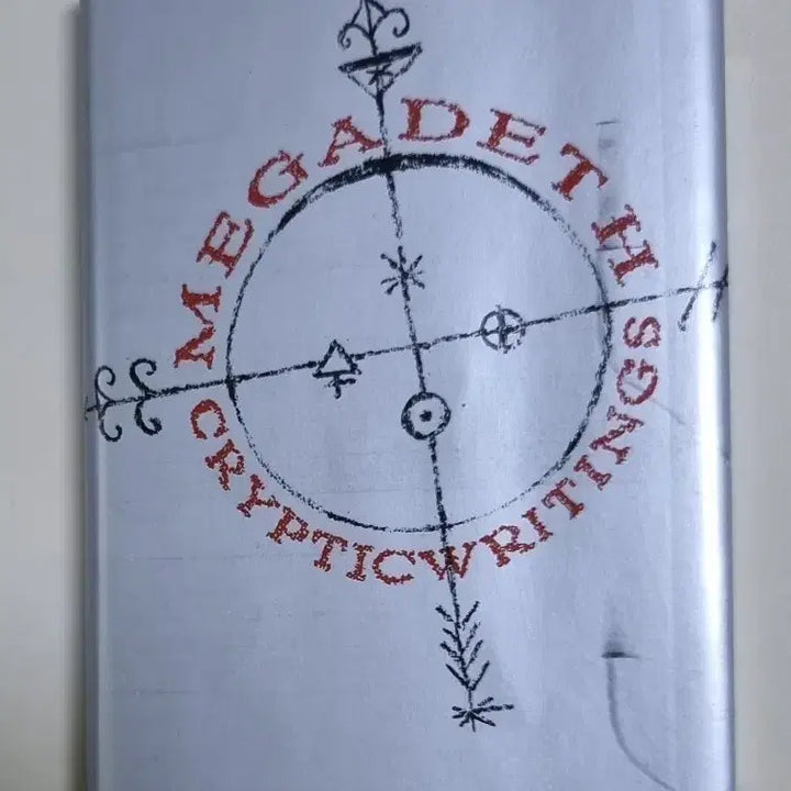 [BUNJANG] Megadeth Cryptic Writings Cassette Tape / 메가데스 Cryptic Writings (카세트테이프)