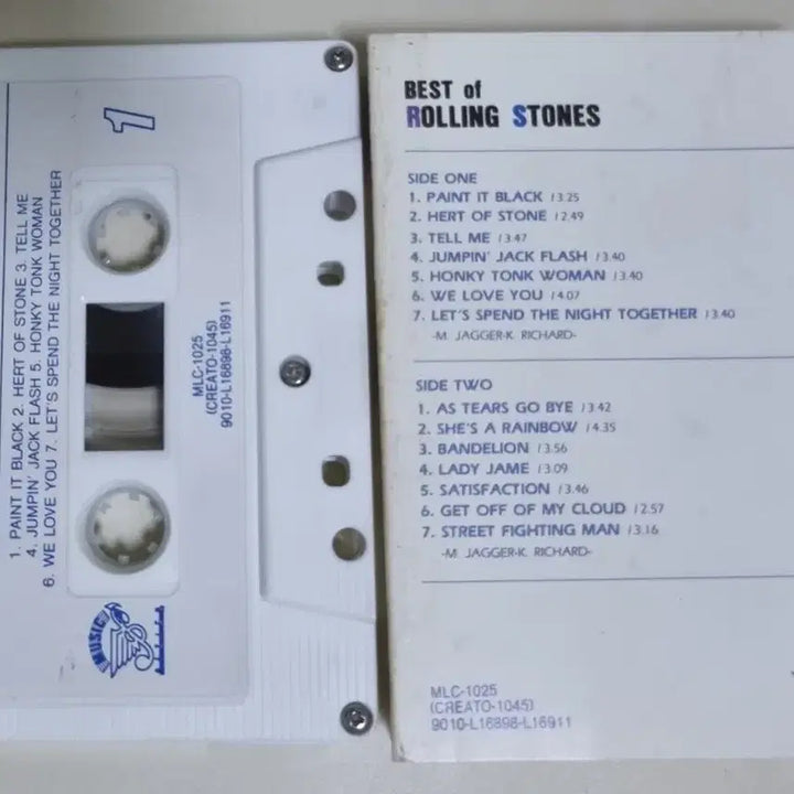 [BUNJANG] The Rolling Stones Best (Cassette Tape) / 롤링 스톤스 - 베스트 (카세트테이프)