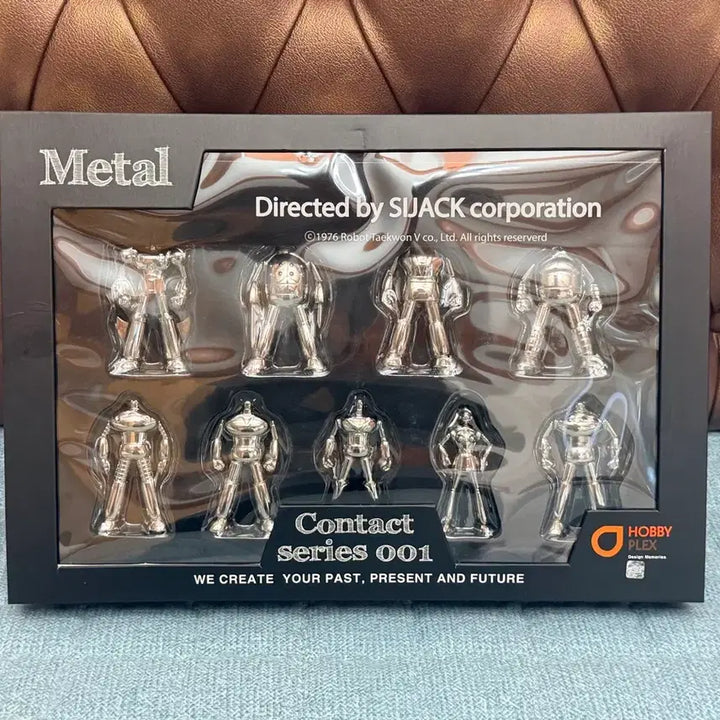 [BUNJANG] Hobbyplex Metal Contact Taekwon V Alloy Figure Set / 하비플렉스 메탈컨택트 태권브이 합금 피규어 세트