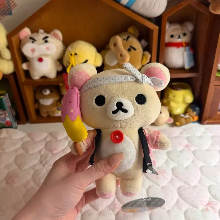 [BUNJANG] Rilakkuma Street Food Rilakkuma Plush / 스트릿푸드 코리락쿠마