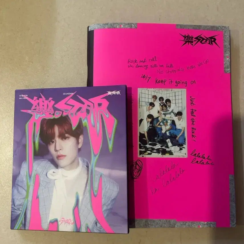 [BUNJANG] Stray Kids Seungmin ROCK Unsealed Album / (일괄) 스키즈 락 개봉 앨범 포스트카드 승민 개봉 앨범