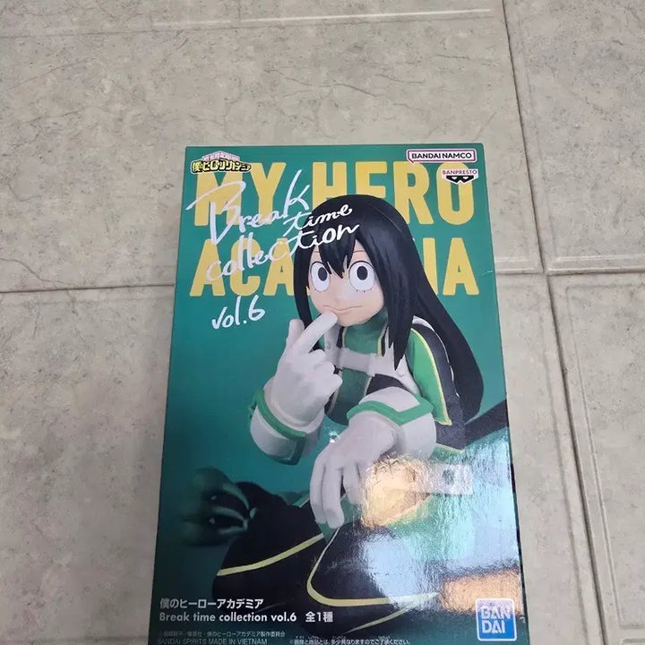 [BUNJANG] My Hero Academia Break Time Collection Vol. 6 Tsuyu Figure / 히어로 아카데미 브레이크 타임 컬렉션 vol.6 츠유
