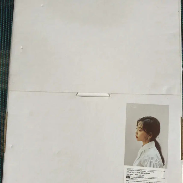 [BUNJANG] Taeyeon PERSONA Concert Transparent Frame / 태연 페르소나 콘서트 MD 굿즈 투명액자