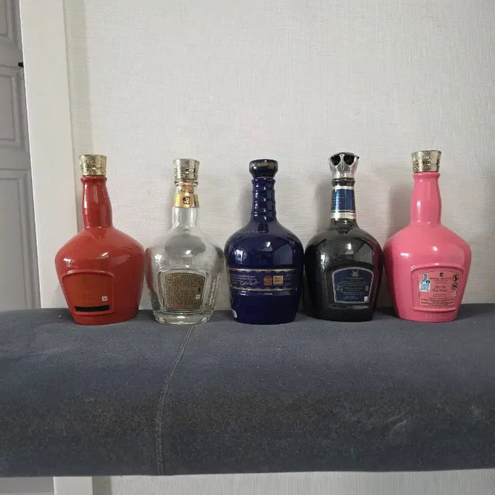 [BUNJANG] Royal Salute 21 Years Old Empty Bottles Bundle Set / 로얄살루트 위스키 공병 일괄