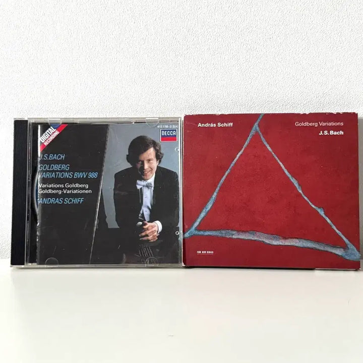 [BUNJANG] András Schiff Bach Goldberg Variations 2-CD Set / 안드라스 쉬프 바흐 골드베르크 변주곡 2종 세트
