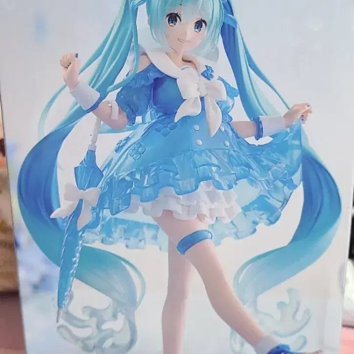 [BUNJANG] Hatsune Miku FuRyu Trio Try iT Raincoat Ver. Figure (Sealed) / [미개봉] 하츠네 미쿠 후류 Trio Try iT 레인코트 피규어