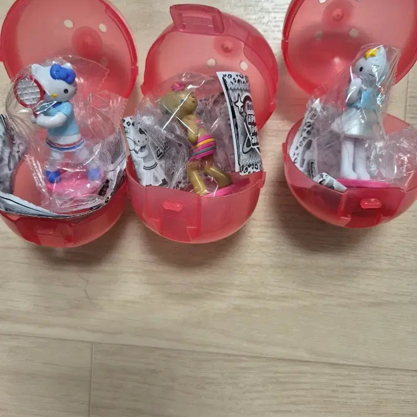 [BUNJANG] Hello Kitty Gacha 3-Set / 새제품 키티가챠