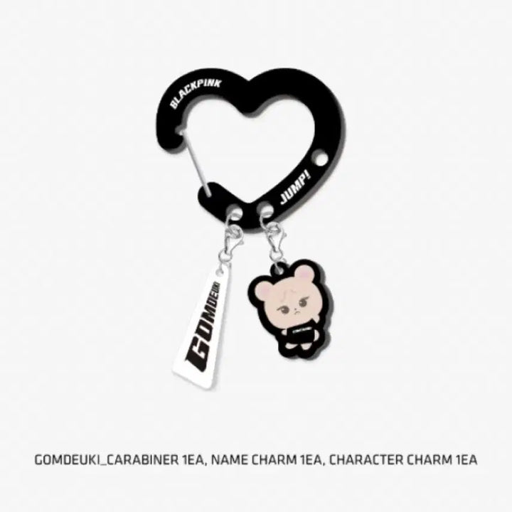 [BUNJANG] BLACKPINK Jennie Bear Carabiner Keyring / 블랙핑크 제니 곰득이 카라비너 키링 원가이하