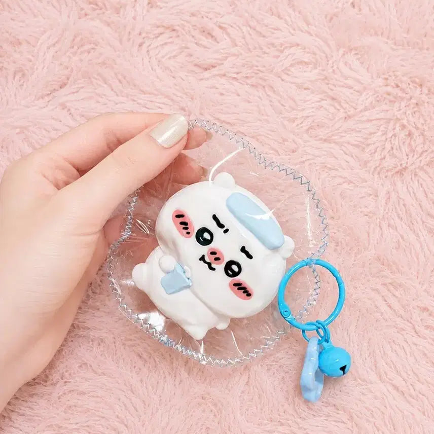 [BUNJANG] Chiikawa Handmade Squishy Toy (Rare Hachiware Usagi) / 치이카와 수제 말랑이 희귀 말랑이 먼작귀 하치와레 우사기 농담곰 피규어