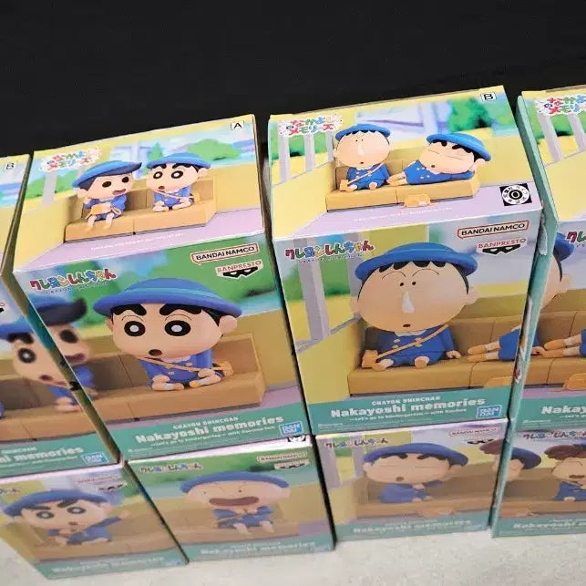 [BUNJANG] Banpresto Nakayoshi Memories Crayon Shin-chan Kindergarten Set (8 Types) / (8종풀세트)반프레스토 나카요시 메모리즈 짱구 유치원