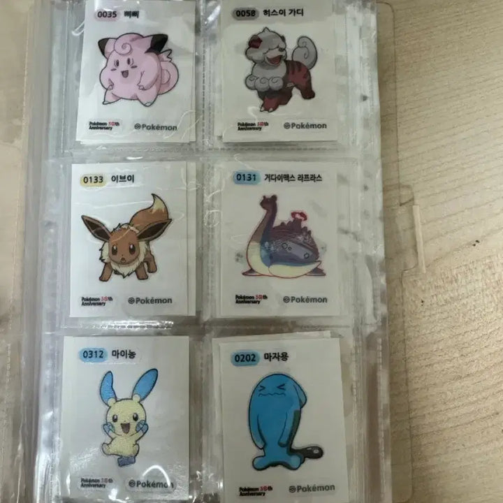 [BUNJANG] Pokemon 30th Anniversary Bread Stickers (48pcs) / 포켓몬 30주년 띠부씰 48개 낱개 판매