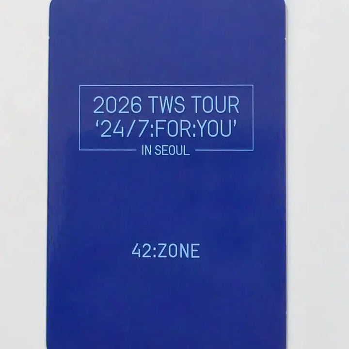 [BUNJANG] TWS Youngjae 42 Zone Photocard / 투어스 영재 42존포카