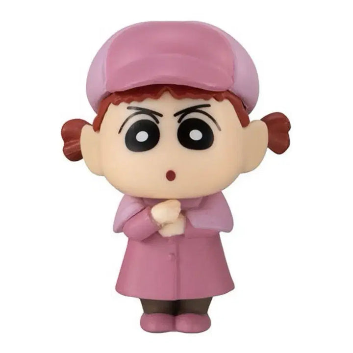 [BUNJANG] Crayon Shin-chan Detective Gacha Figures - Hiroshi Nohara &amp; Nene Sakurada Bundle Set / 짱구는못말려 탐정 가챠 신형만 짱구아빠 유리 일괄