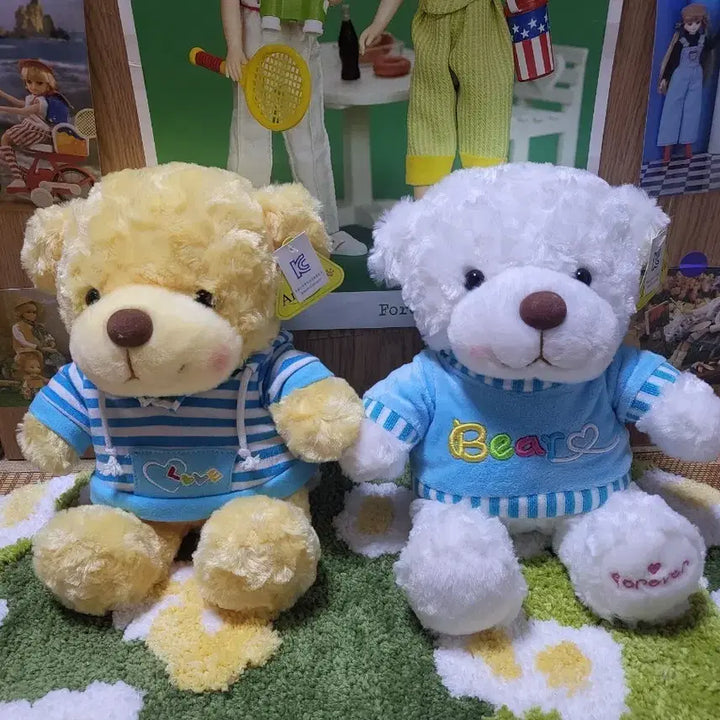 [BUNJANG] Amos Vintage Bear Doll Bundle Set / 고전 인형 곰인형 일괄 택포 아망스