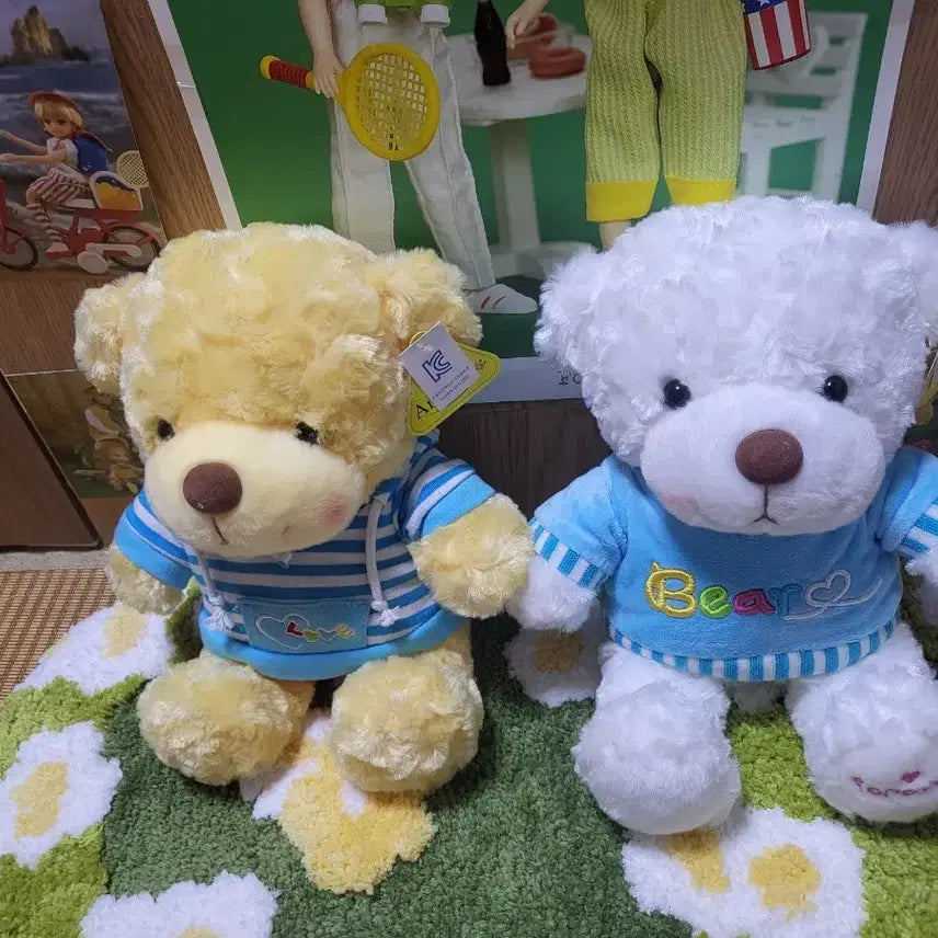[BUNJANG] Amos Vintage Bear Doll Bundle Set / 고전 인형 곰인형 일괄 택포 아망스