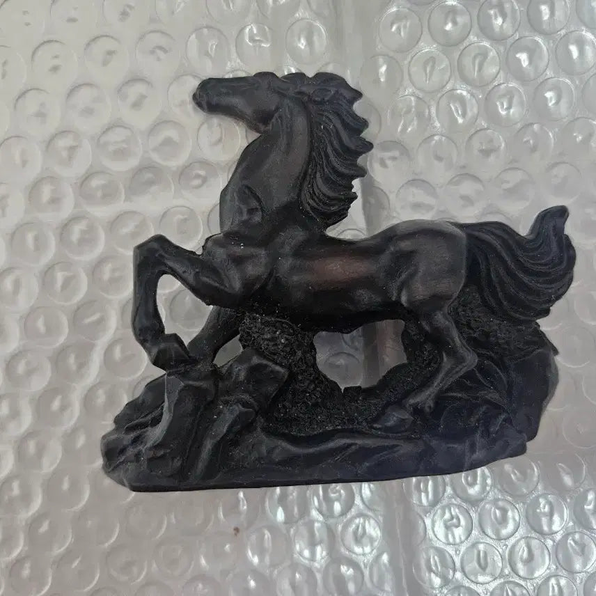 [BUNJANG] Handmade Vintage Wooden Horse Sculpture / 핸드메이드 빈티지 나무 목각 말조각