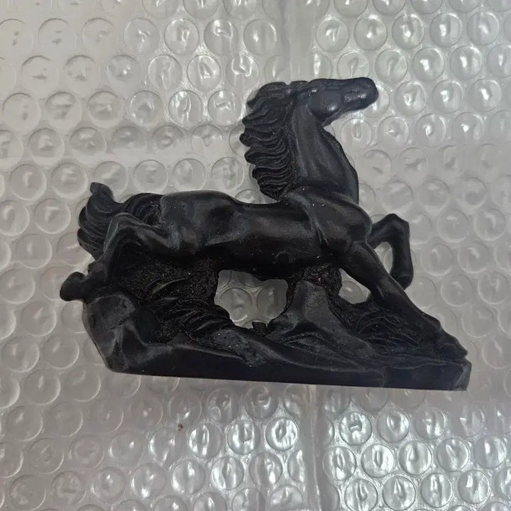 [BUNJANG] Handmade Vintage Wooden Horse Sculpture / 핸드메이드 빈티지 나무 목각 말조각
