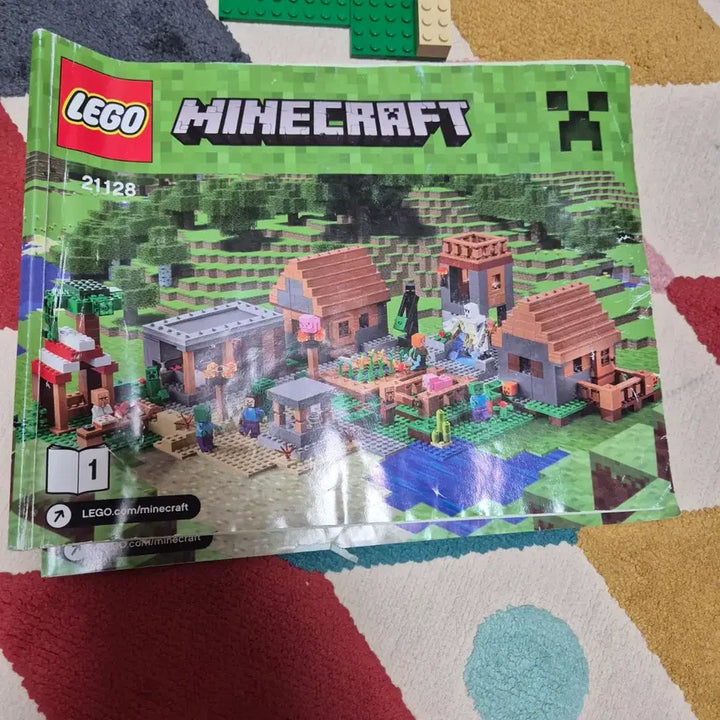 [BUNJANG] LEGO Minecraft 21128 The Village Set with Instructions / 레고 마인크래프트 21128 마을 + 설명서 포함