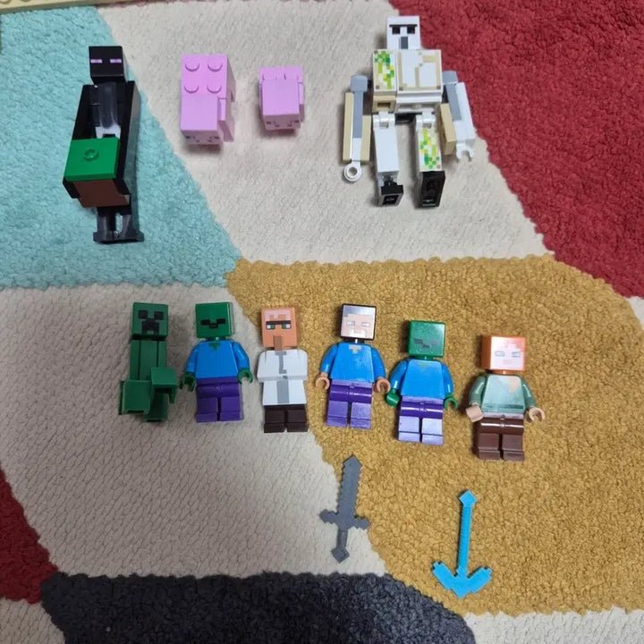 [BUNJANG] LEGO Minecraft 21128 The Village Set with Instructions / 레고 마인크래프트 21128 마을 + 설명서 포함