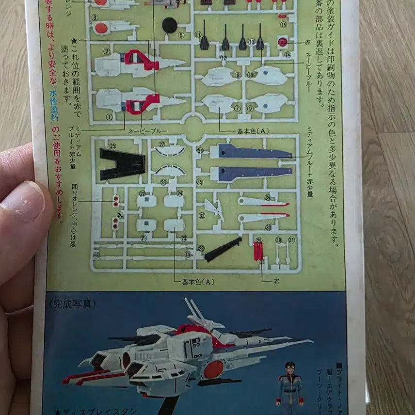 [BUNJANG] Bandai 1/2200 Mobile Suit Z Gundam Assault Space Cruiser Argama Plastic Model Kit / 고전프라 반다이 1/2200 기동전사 Z건담 강습용 우주순양함 아가마