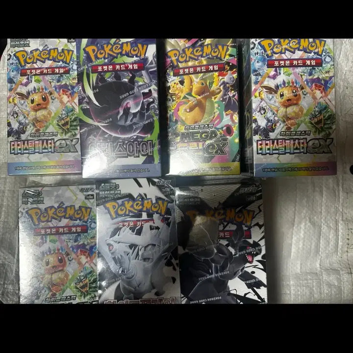 [BUNJANG] Pokemon TCG Terrastal Festa Mega Dream Black Bolt White Flare Abyss Eye / 포켓몬스터 카드 테라스탈페스타 메가드림 블랙볼트 화이트플레어 어비스아이