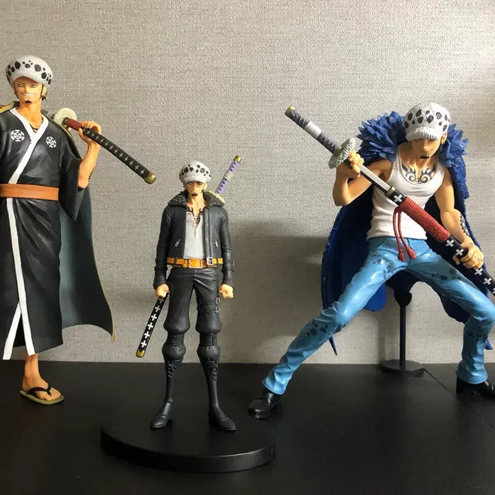 [BUNJANG] One Piece Trafalgar Law 3 Types Set Figure / 원피스 트라팔가 로 피규어 3종 세트