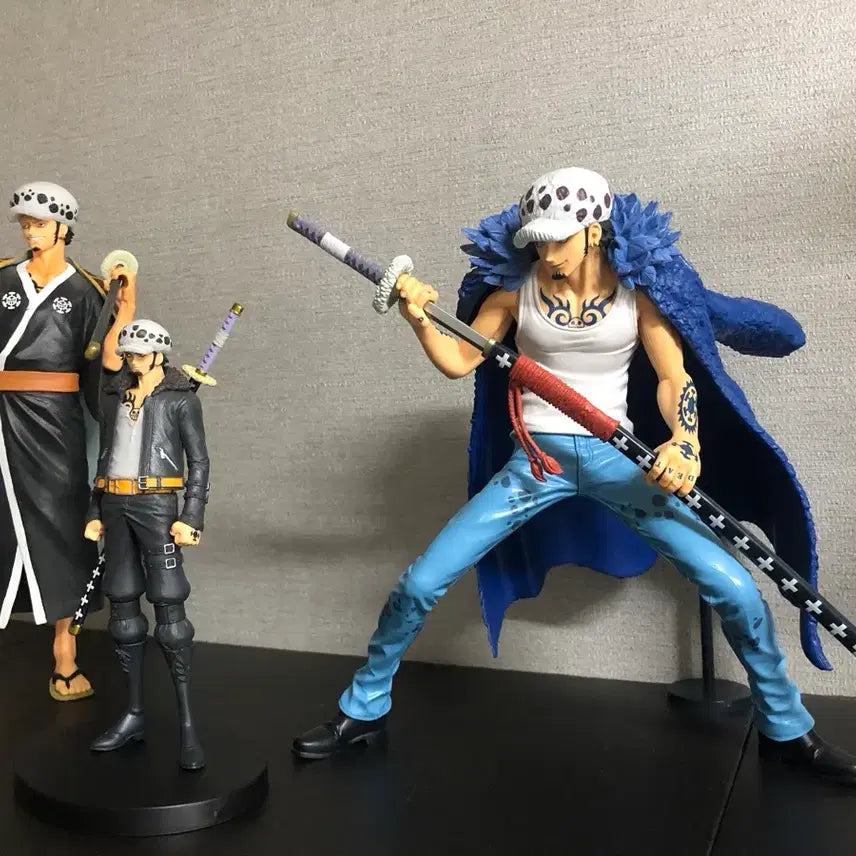 [BUNJANG] One Piece Trafalgar Law 3 Types Set Figure / 원피스 트라팔가 로 피규어 3종 세트