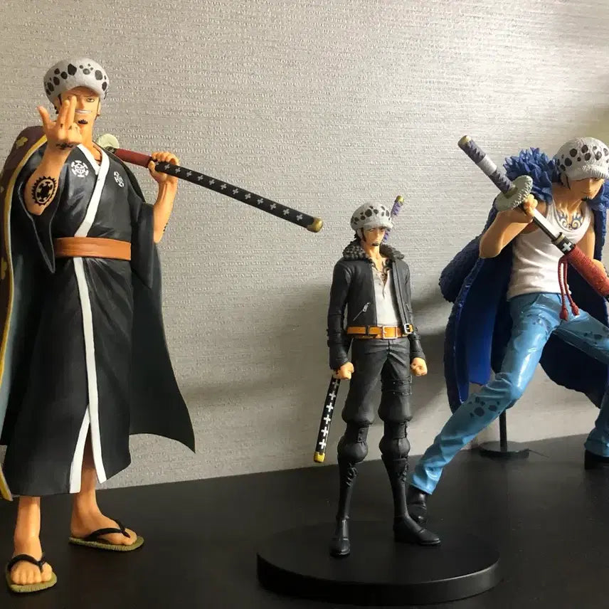 [BUNJANG] One Piece Trafalgar Law 3 Types Set Figure / 원피스 트라팔가 로 피규어 3종 세트